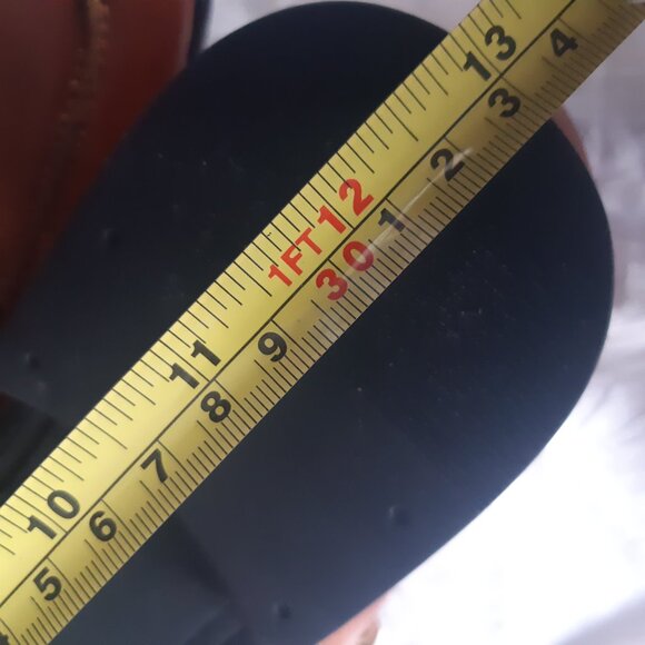 Florsheim Loafers SZ 12D Men's Tan Leather w/ Rubber Sole - Picture 13 of 14